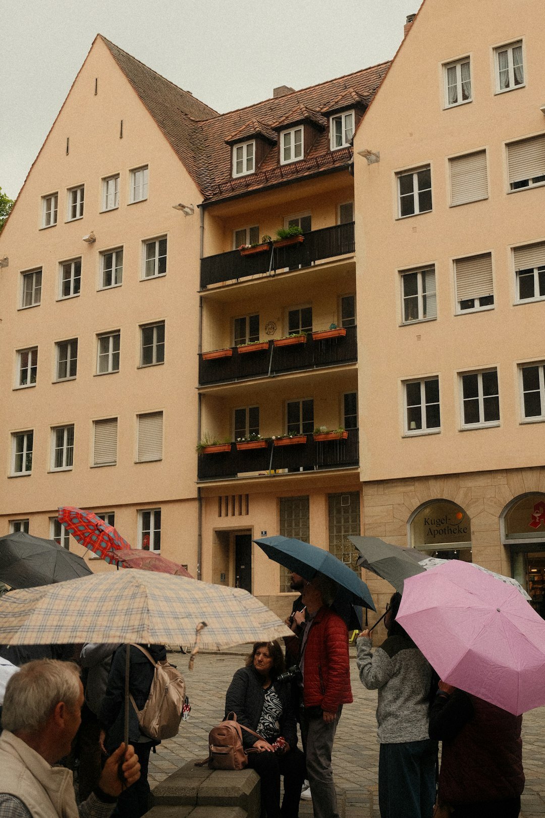 family in small apartment germany