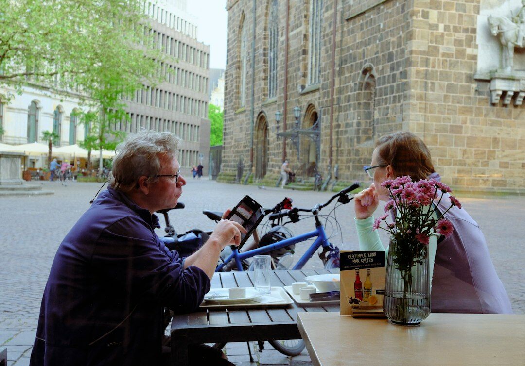 german people in discussion